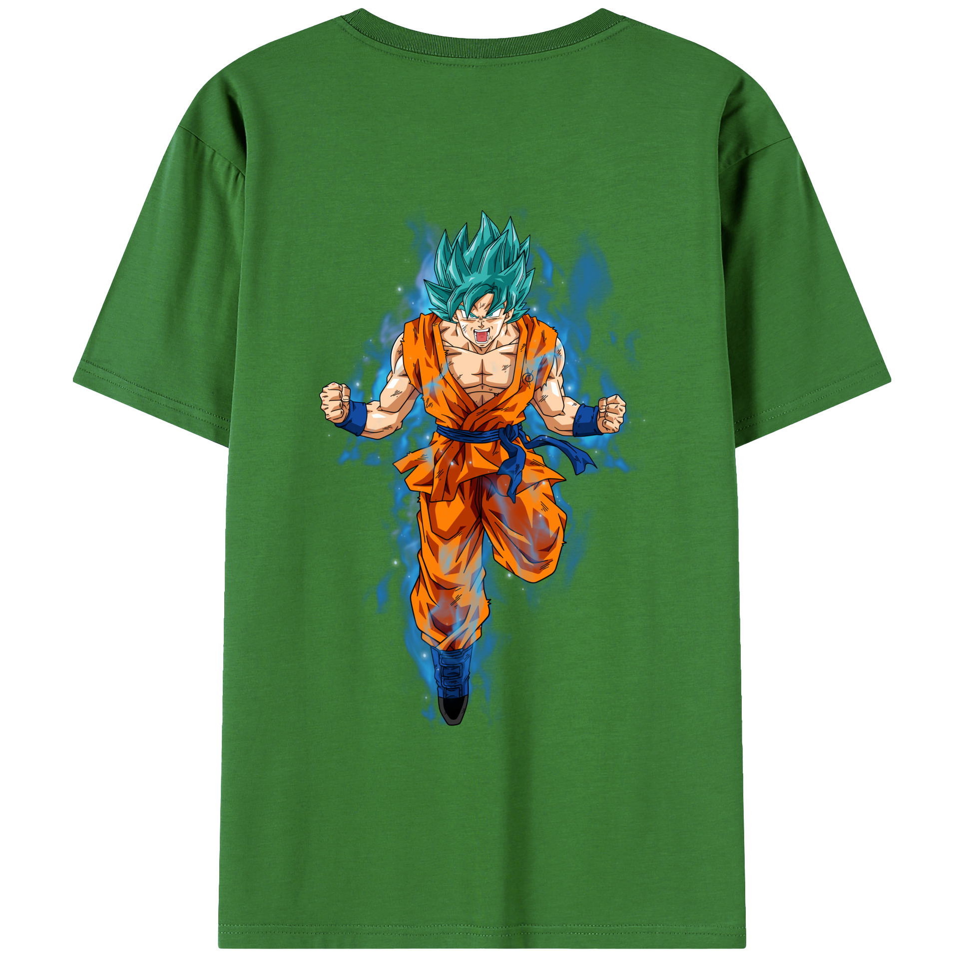 （画像用） ドラゴンボール 孫 悟飯（そんごはん）DRAGON BALL Son Gohan レディース半袖Tシャツ(バックプリント)